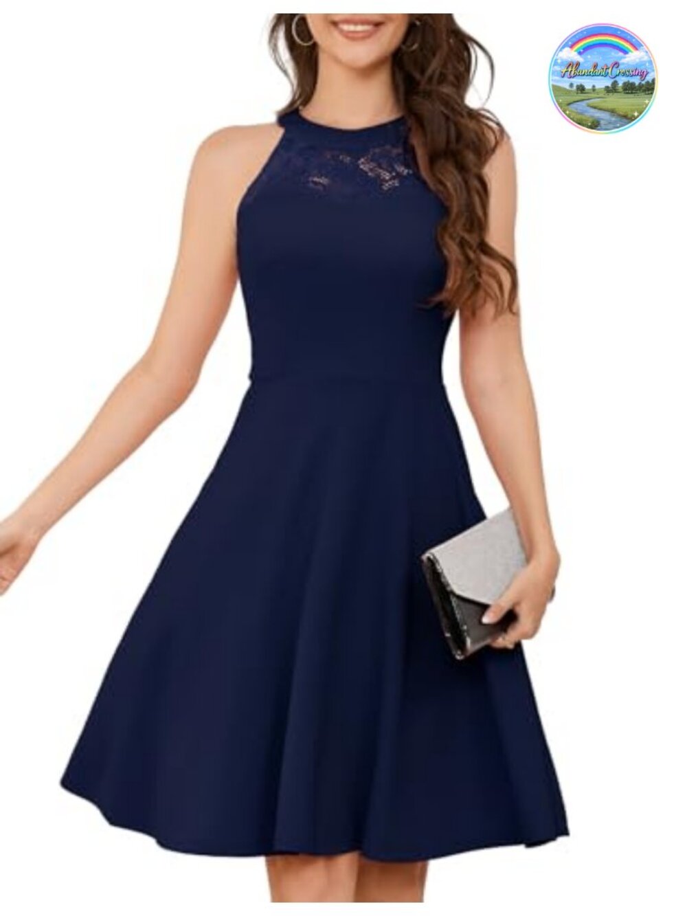 Bbonlinedress Women Halter Cocktail Short Prom Homecoming Dress for Teens